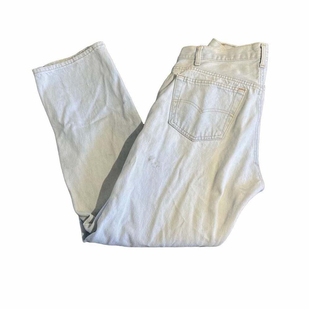 Levi's 550 Jeans Size Light Wash Denim Relaxed Fit Vintage